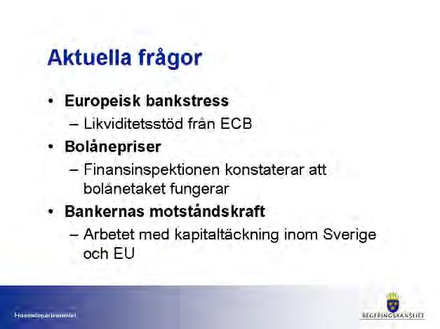 FINANSIELL STABILITET UR