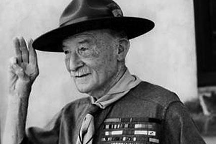 Scoutings historia Baden Powel Strax efter att Lord Robert Baden-Powell hade publicerat boken Scouting for Boys år 1907 startade denna redan mycket berömda brittiske general scoutrörelsen för att