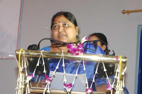 Panabaka Lakshmi, Minister of State for Health & Family Welfare, Govt.