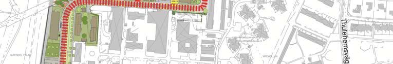 Gatan kommer att ges en utformning som lämpar sig för en