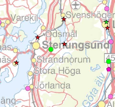 Bilaga 33 Bild, Biogas potential Stenungsund kommun Diagram 2, Stenungsund kommun