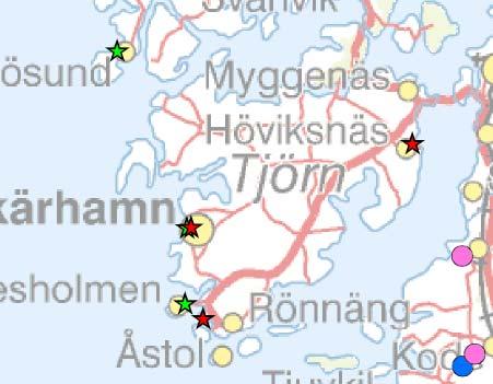 Bilaga 39 Bild, Biogas potential Tjörn kommun Diagram 2, Tjörn kommun (MWh) gödsel 6 314 energigröda