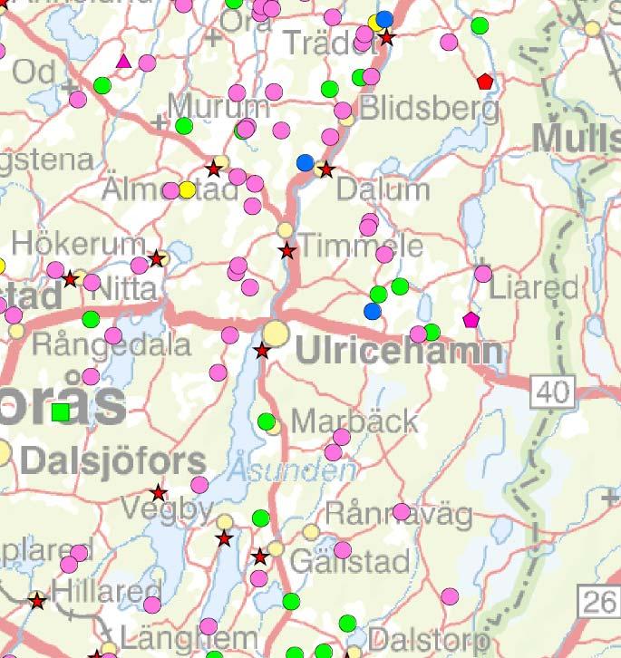 Bilaga 44 Bild, Biogas potential Ulricehamn kommun Diagram 2, Ulricehamn kommun (MWh) Hush.