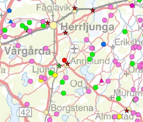 Bilaga 14 Bild, Biogas potential Herrljunga kommun Diagram 2, Herrljunga kommun (MWh) gödsel; 3 427 restprodukter