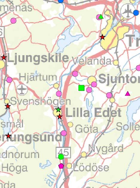 Bilaga 21 Bild, Biogas potential Lilla Edet kommun Diagram 2, Lilla Edet kommun (MWh) Organiska