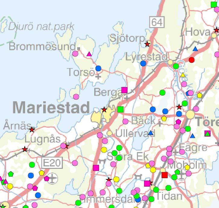 Bilaga 23 Bild, Biogas potential Mariestad kommun Diagram 2, Mariestads kommun (MWh)