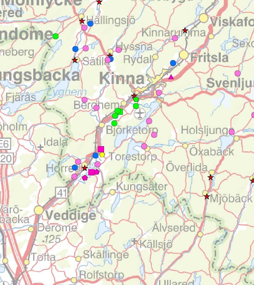 Bilaga 24 Bild, Biogas potential Mark kommun Diagram 2, Mark kommun (MWh) Hush.