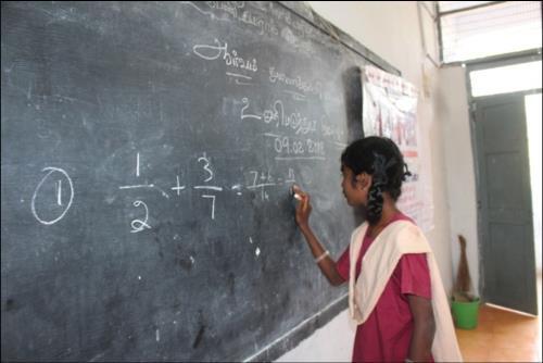 Det här skrev Shanmugam: Succé: inga barn som hoppat av skolan och inga som blivit barnarbetare.