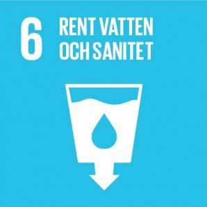Delmål för mål 6 6.1 Senast 2030 uppnå allmän och rättvis tillgång till säkert och ekonomiskt överkomligt dricksvatten för alla. 6.2 Senast 2030 säkerställa att alla har tillgång till fullgod och rättvis sanitet och hygien och att ingen behöver uträtta sina behov utomhus.