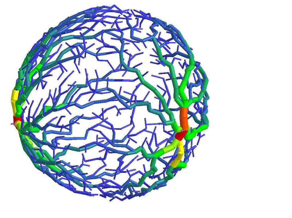 Review of TO in flow problems Discrete problem Klarbring et al., Topology optimization of flow networks, 2003.