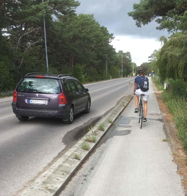 Appendix II. Regeländringar krävs! Reflektioner om otrygghet under en cykeltur på landsbygden Under sommaren 2018 cyklade min son och jag mellan Visby och Ihreviken på Norra Gotland.