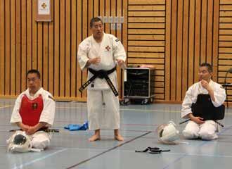 Vi hade Kawashima-sensei 8 dan seihanshi och Mukaida-sensei 7 dan seihanshi på plats som instruktörer.