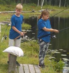 Den perfekta blandningen av lek, bad, natur och allt som en lägervecka ska innehålla.