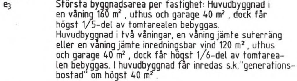 2 (4) Läge och areal Området som berörs av ändringen är fastigheten Älta 105:25 som har en yta av 802 m 2.