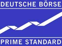 Prime Standard, SDAX and Free Float DES - Stock market volume 2003 compared with the previous year 140.000 4.500 shareholders, thereof 60 institutional investors Free Float 56% 10 days to 13.