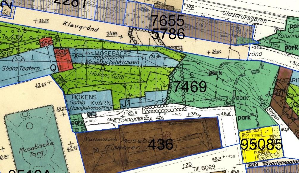 Sida 5 (11) Tidigare ställningstaganden Översiktsplan Enligt översiktsplan för Stockholm, ligger fastigheten inom stadsbebyggelsen innerstadsbebyggelse och inom riksintresset Stockholms innerstad med