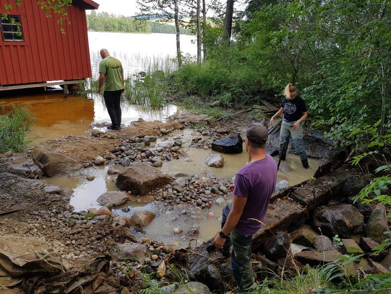 Justeringar av sjötröskeln kommer att behöva göras i efterhand.