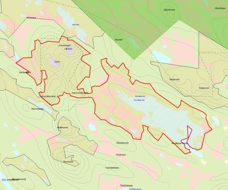 Länsstyrelsens bedömning Merparten av skogen är urskogsartad eller har höga naturvärden.