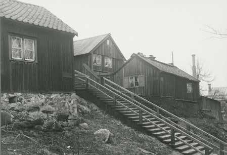 Hus av den här typen har annars i stor utsträckning rivits eller byggts om till moderna bostäder.