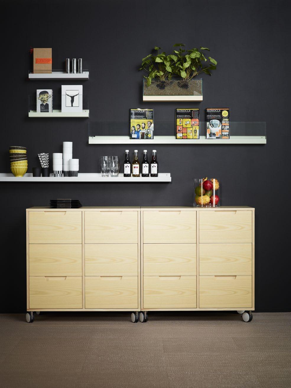 Exponeringslist Display ledge FR2 100 L 1000 GH 32 Byrå Chest of drawers