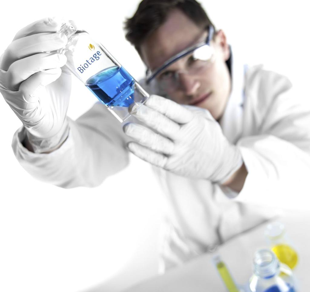 Erbjudande Organisk kemi Biotages produkter inom Organisk kemi används i tidiga faser av läkemedelsutvecklingen.