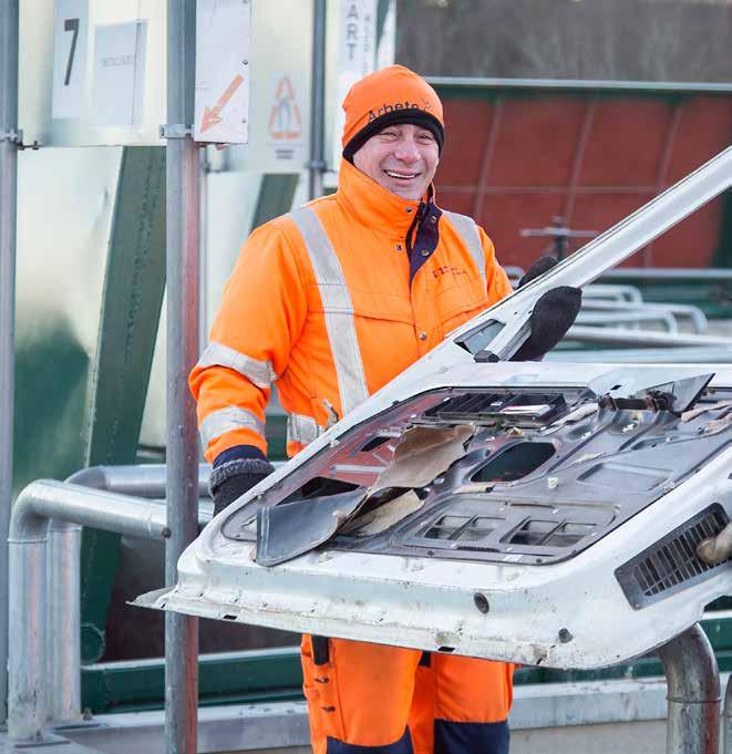 OM SOCIAL HÅLLBARHET Kretsloppsparken har plats för alla Ett kvitto på att man är på rätt väg var att Kretsloppsparken, tillsammans med Älands återvinningsanläggning, 2016 fick högst betyg i