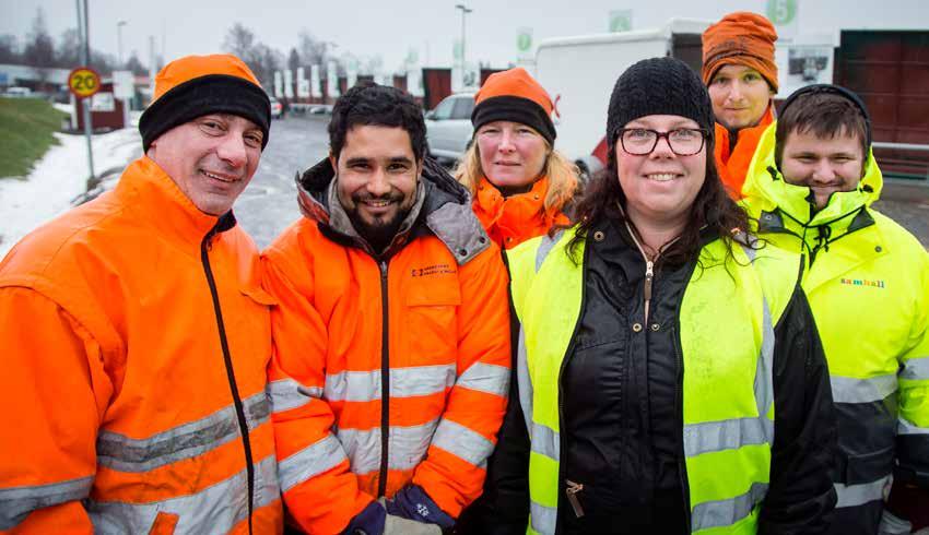 »Här får jag äntligen lyckas i livet«en vändpunkt i livet För Ali Zhra och Jens Lundmark har arbetet på Kretsloppsparken utgjort en vändpunkt i livet.