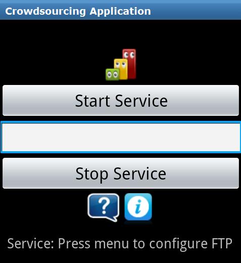 3.2.2 Android Crowdsourcing and data mining application The next solution is based on using Android community users to collect data through a lightweight application installed on their Android