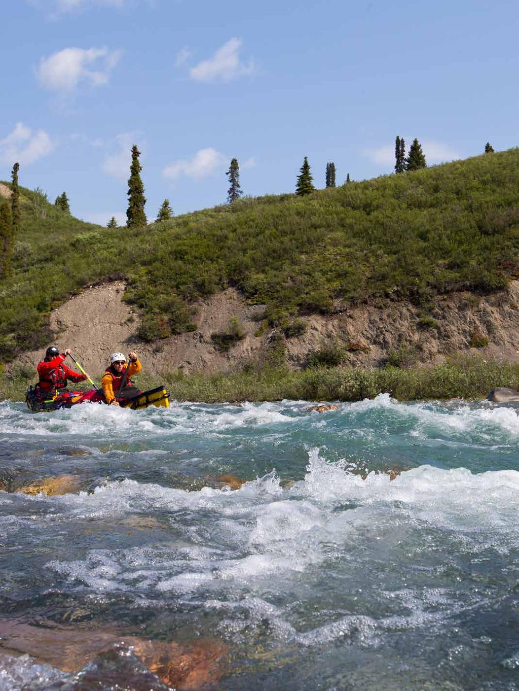 BOULDERDODGING Broken Skull to White Wolf Creek 5-24 km No rapids are marked, but the class I-II whitewater continues.