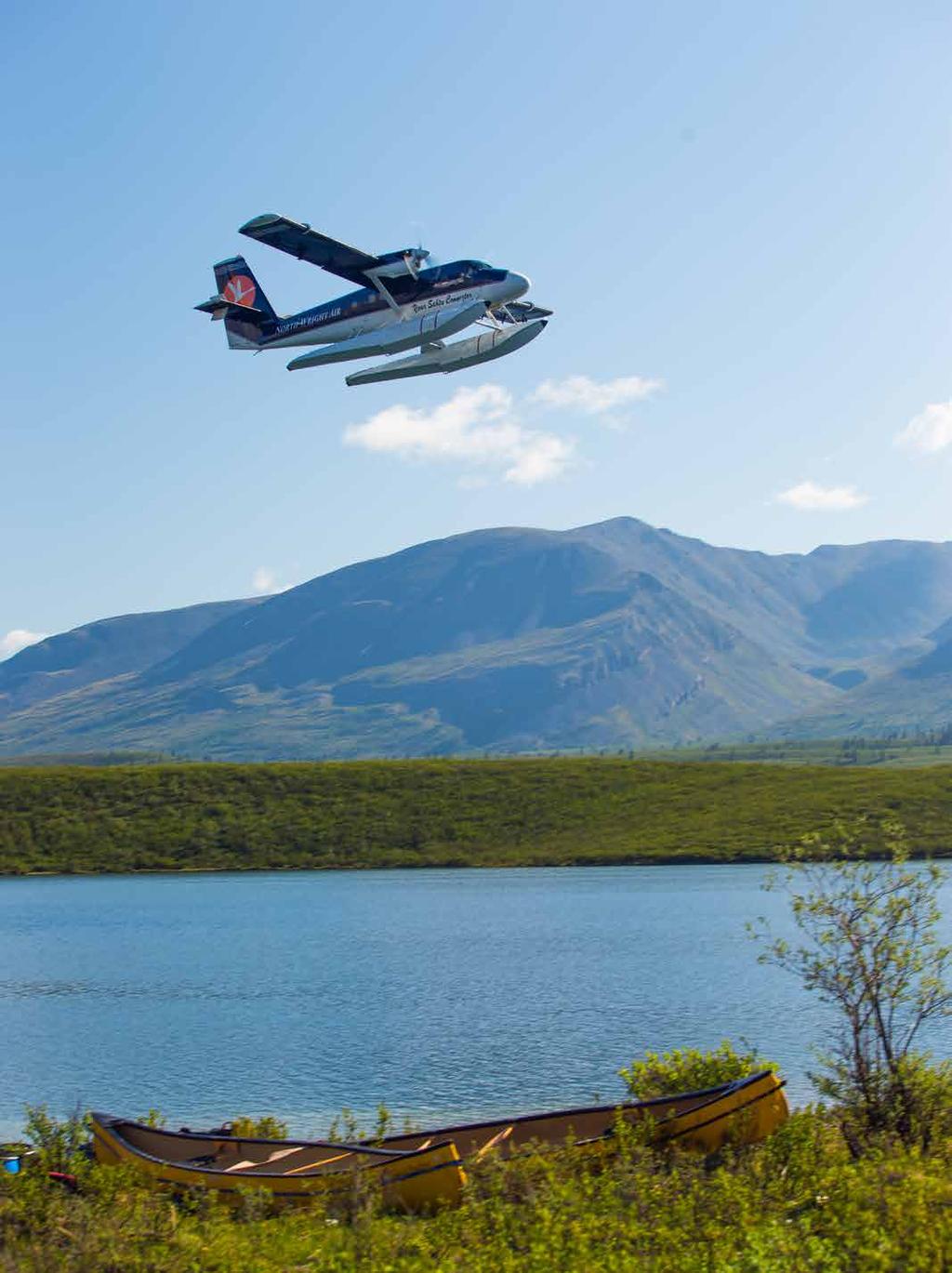 FLOAT AWAY Air Charters Air charters to Divide Lake starting from $2,650* Contact one of these companies to book an air shuttle to Divide Lake and the Broken Skull River.