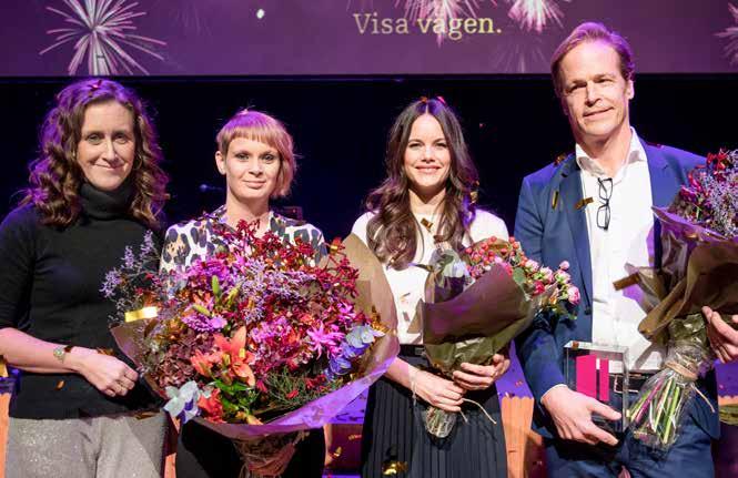 Årets arbetsgivare Bactiguard mottog under 2018 Visa vägen priset som Årets arbetsgivare.