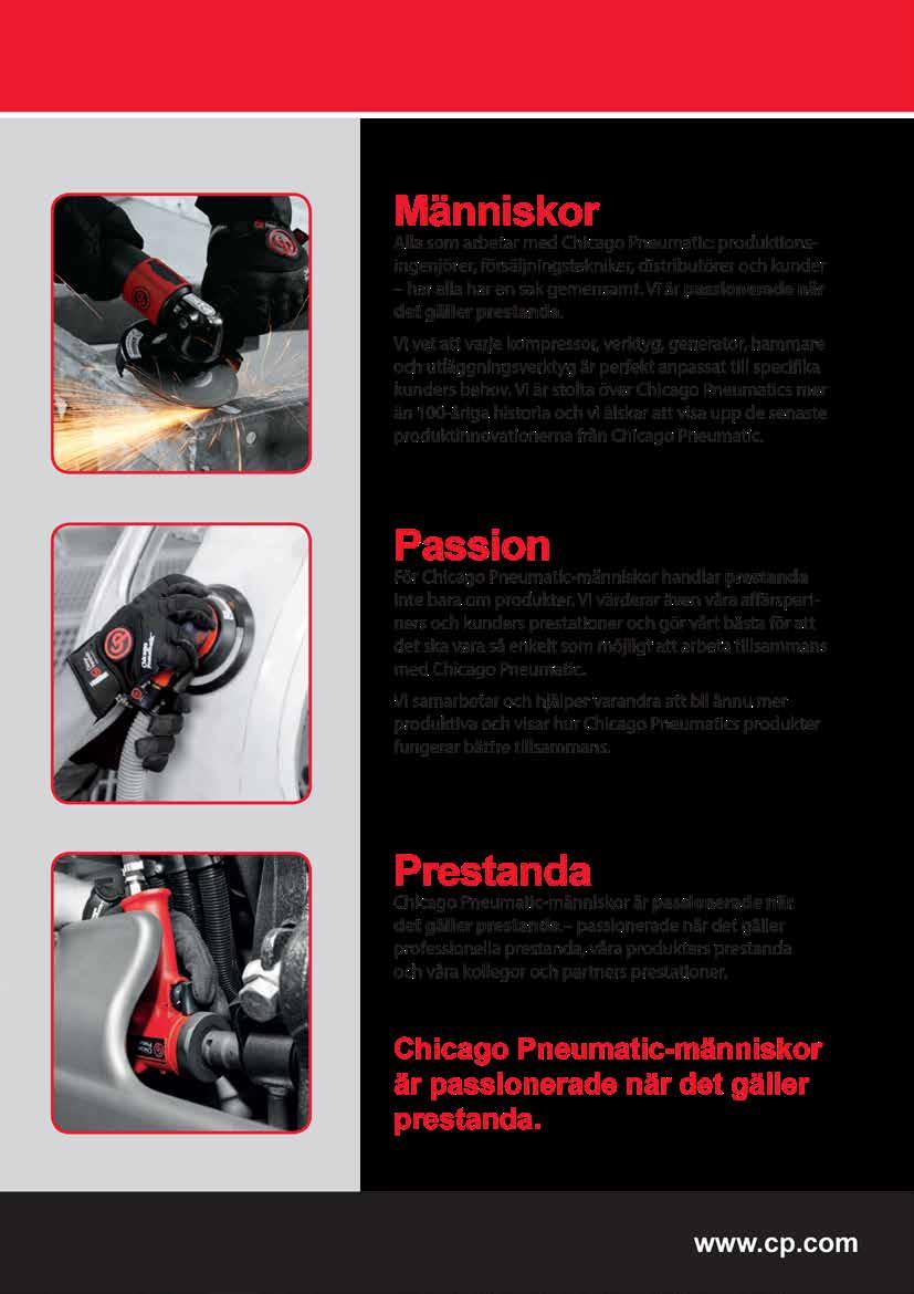 Chicago Pneumatic, kolvkompressor (4) Kolvkompressor, gjutjärn, monterad på tank 500L, YD-start CPRK CA2 10500 F Y 10Hk, FAD 792 L/min@7Bar Produktbeskrivning: Kraftfull gjutjärnskompressor för