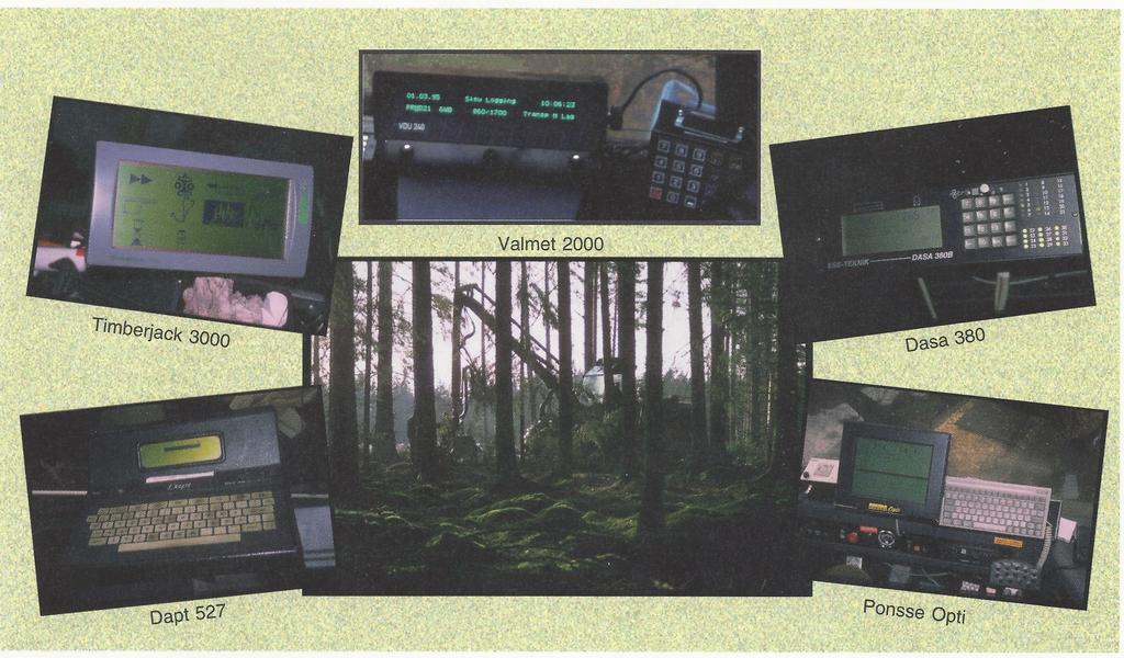 Apteringsdatorer testade 1995 i Alvesta Valmet 2000
