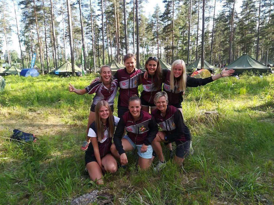 Venla Ett damlag med Amanda L, Carina S, Amelia och Amanda H tog färjan över till Finland och Venla kaveln. Laget hamnade på en fin 81:a plats, där mer än 1500 lag startade.