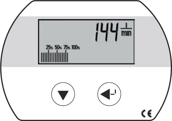 Digital display Utsignaler Visade värden: Skärm: Temperatur: Certifikat: Matningsspänning: Datalagring: Kapslingsklass: Sammanlagd volym, nollställbar volym och flöde I informationsmenyn visas