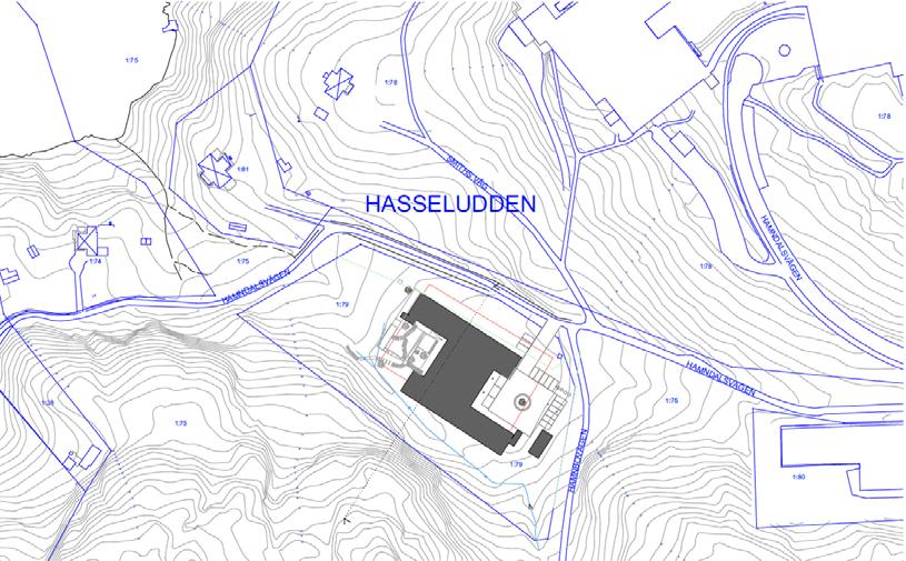 4.2 GATOR OCH TRAFIK Vägen från befintlig parkering till planerat vårdboende är idag en smal