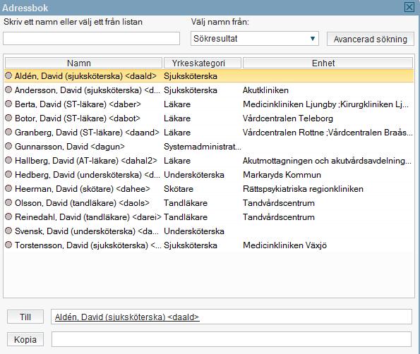 Skriv inte medicinsk information utöver det som står i anteckningen.