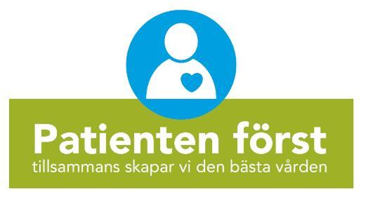 Processer Mönster Mått, resultat Datainsamling: vid besöken mätt av AT/FT och Patientens egen registrering (PER) Resultatmått: behöver utredas ytterligare