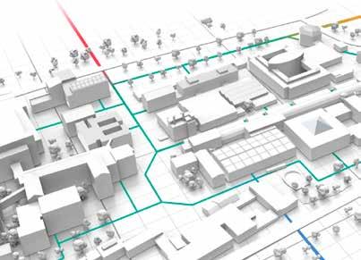 I KORTHET FOSSILFRITT ENERGI- PROJEKT I GÖTEBORG CAMPUS CHALMERS JOHANNEBERG agerar testbädd för framtidens smarta energibalansstyrningar.
