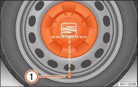 i TMS (Tyre Mobility System)* på sidan 84 sidan 84 Byta ett hjul Relaterad video Bild 72 Hjul Viktig basinformation Verktygssats Bild 73 Under golvpanelen i bagageutrymmet: verktygssats.