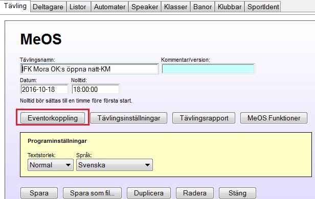 17 Efter tävlingen Ladda upp resultat på Eventor Gör inte detta om du bara testar!