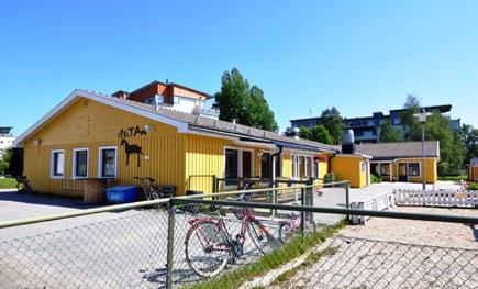 Kapitel 7. Goda exempel Spiltans förskola. Källa: Umeå kommun. och förskolor, äldreboenden, idrottshallar, kulturfastigheter och kontor totalt ca 400 byggnader.