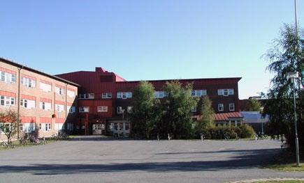 Östra gymnasiet. Källa: Umeå kommun. upp via kommunens ekonomisystem där projektets kapitalkostnadsbesparing och köpt energi kan följas upp.