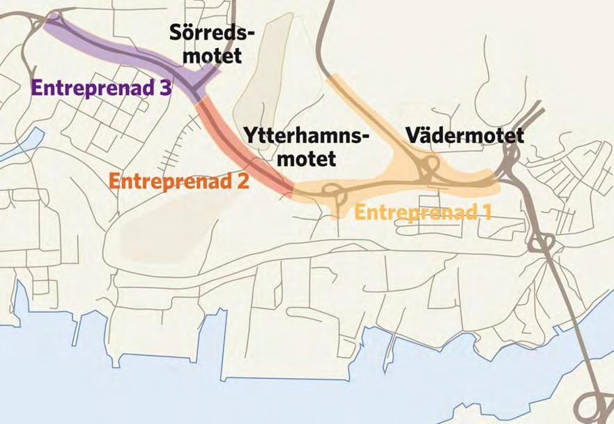 Bilaga till avtal om genomförande av Västsvenska paketet, Block 1 Bilaga 11 Projekt 602: 155 Vädermotet Syrhåla inklusive Sörredsmotet Projektet ingår i Förbättringar av framkomlighet, miljö och