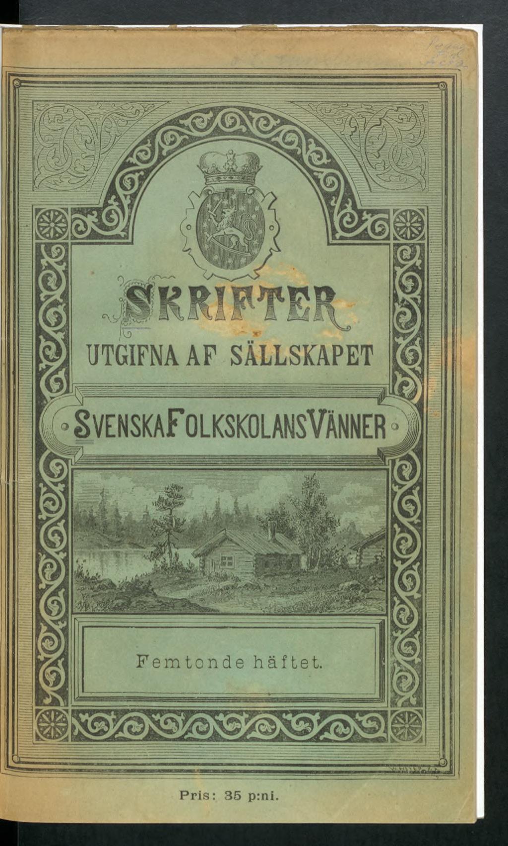 shisi KM O rx* UTGIFNA AF SALLSKAPET SvenskaF