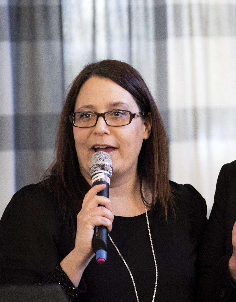Hanna Andersson lotsade oss genom jubileumsfesten