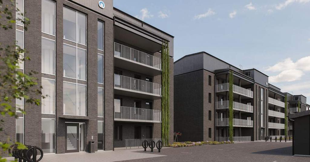 Stenskeppet i Hammar Nu kan du få möjlighet att flytta in i en helt nybyggd lägenhet med öppen planlösning och härligt ljusinsläpp.
