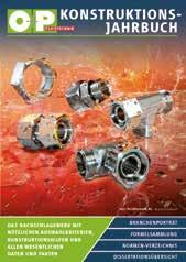 << O+P FLUIDTECHNIK KONSTRUKTIONSJAHRBUCH 2018 Die redaktionelle Leistung des O+P Fluidtechnik Konstruktionsjahrbuchs ist zugeschnitten auf die Informationsbedürfnisse aller Anwendungsbereiche der