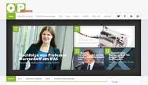MEDIENMARKE DAS MAGAZIN O+P Fluidtechnik das Magazin für die Konstruktion und Entwicklung fluidtechnischer Lösungen.
