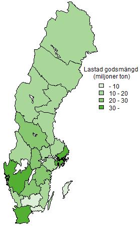 Flest inrikestransporter Inrikestrafiken dominerar helt de svenskregistrerade lastbilarnas verksamhet. Med inrikestrafik menas att transporten både börjar och slutar inom Sveriges gränser.